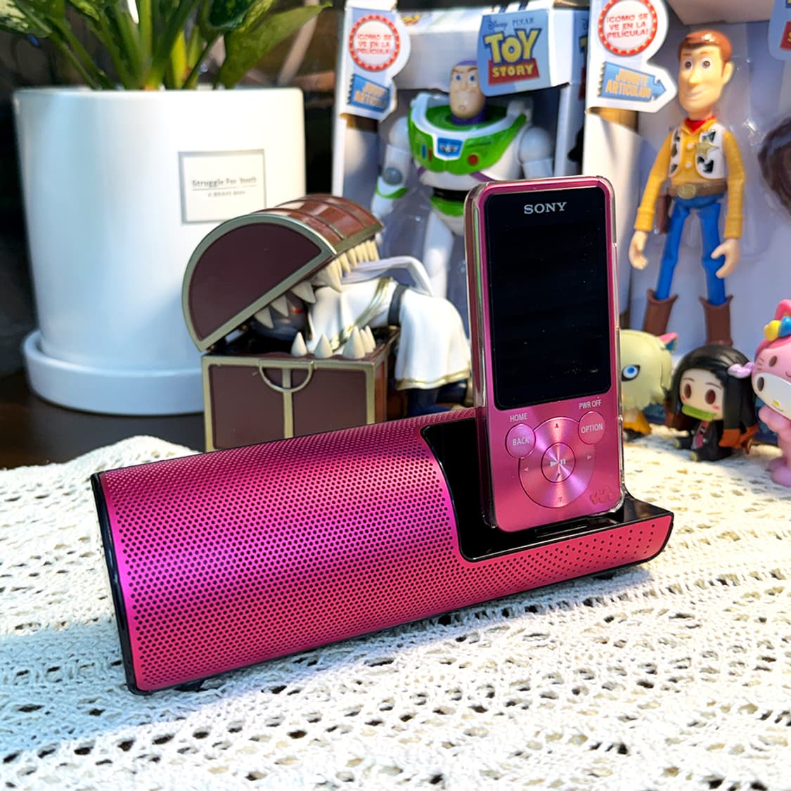 [🎁소품] SONY 소니 NW-S14K 레트로 MP3 워크맨 스피커독 상품이미지1