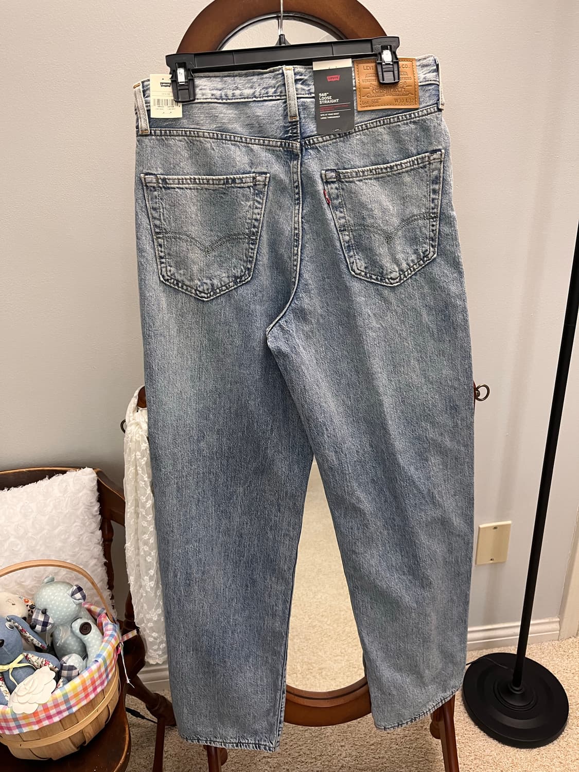 [새상품] 리바이스 568 30*32 린넨+ 데님, 여름 청바지 끝판왕 상품이미지2