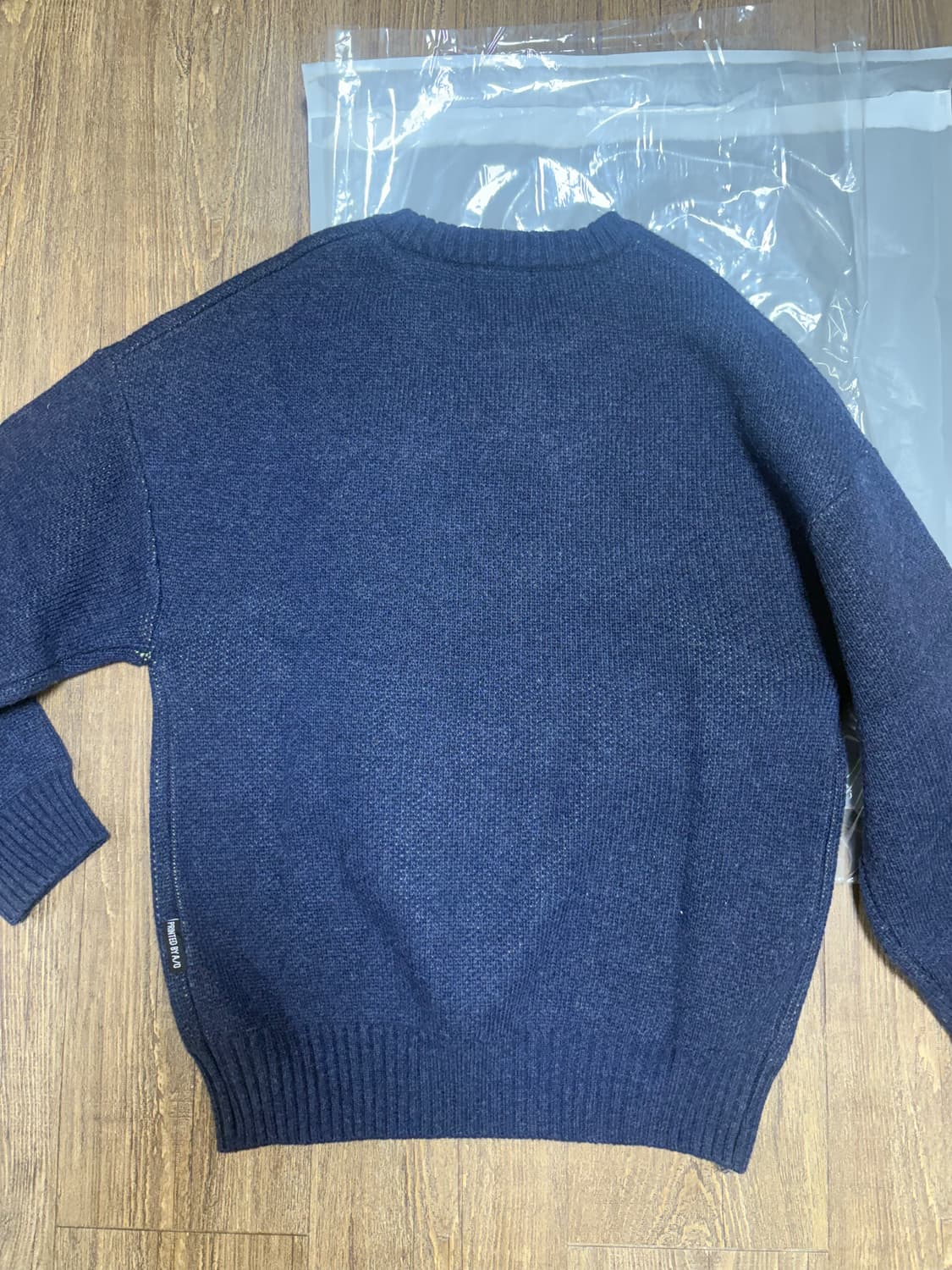 새상품) 아조바이아조 니트 네이비 s 상품이미지2