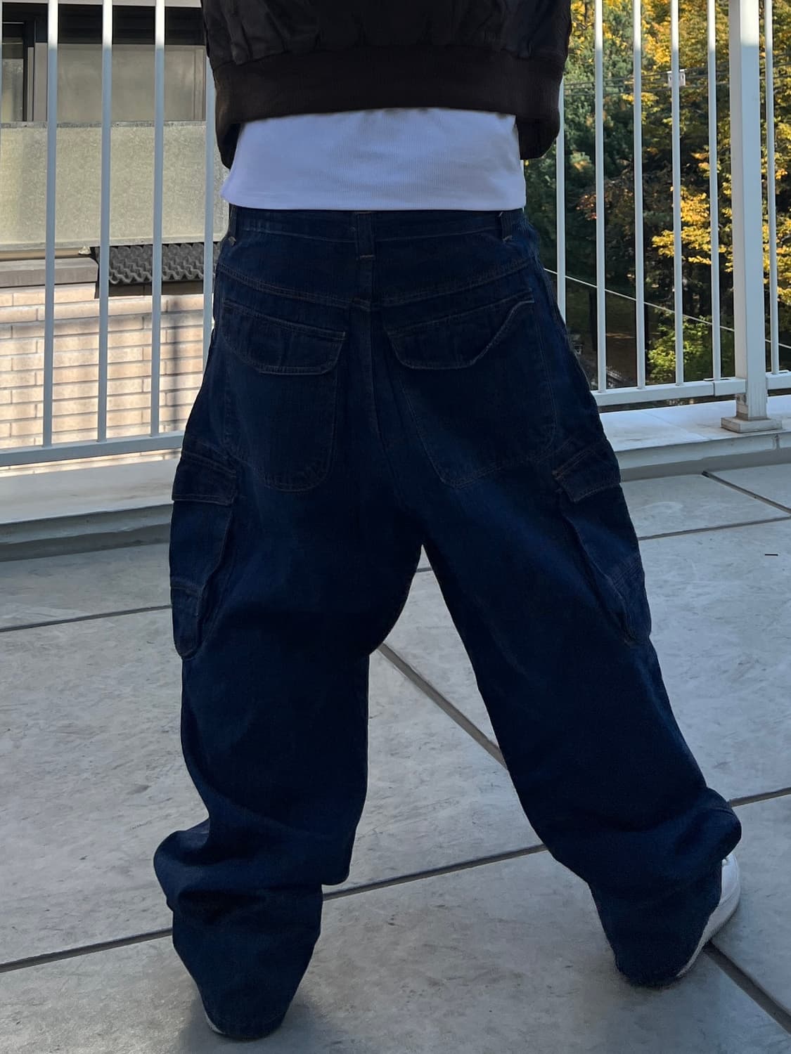 빈티지 카고 데님 팬츠 상품이미지2