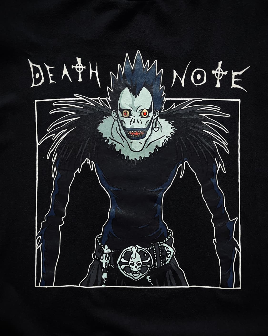 2000s Death Note Ryuk Printed T-Shirt 상품이미지4