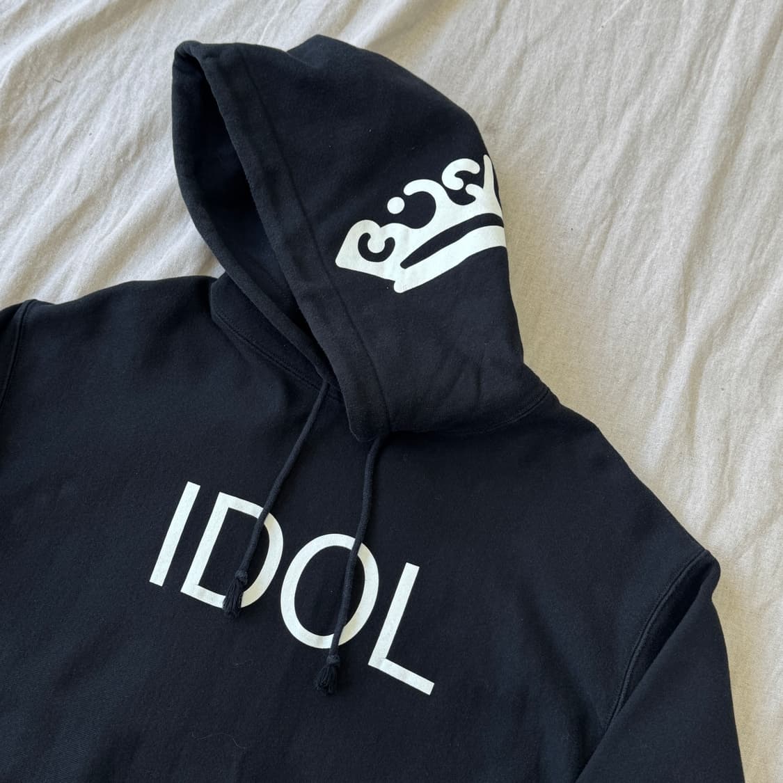 챔피온 재팬 리버스위브 아이돌 프린팅 후드 XL 상품이미지2