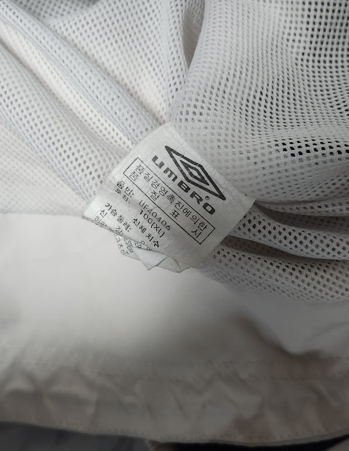 엄브로 잉글랜드 국대 03-05 빅로고 아노락 바람막이 자켓 상품이미지8