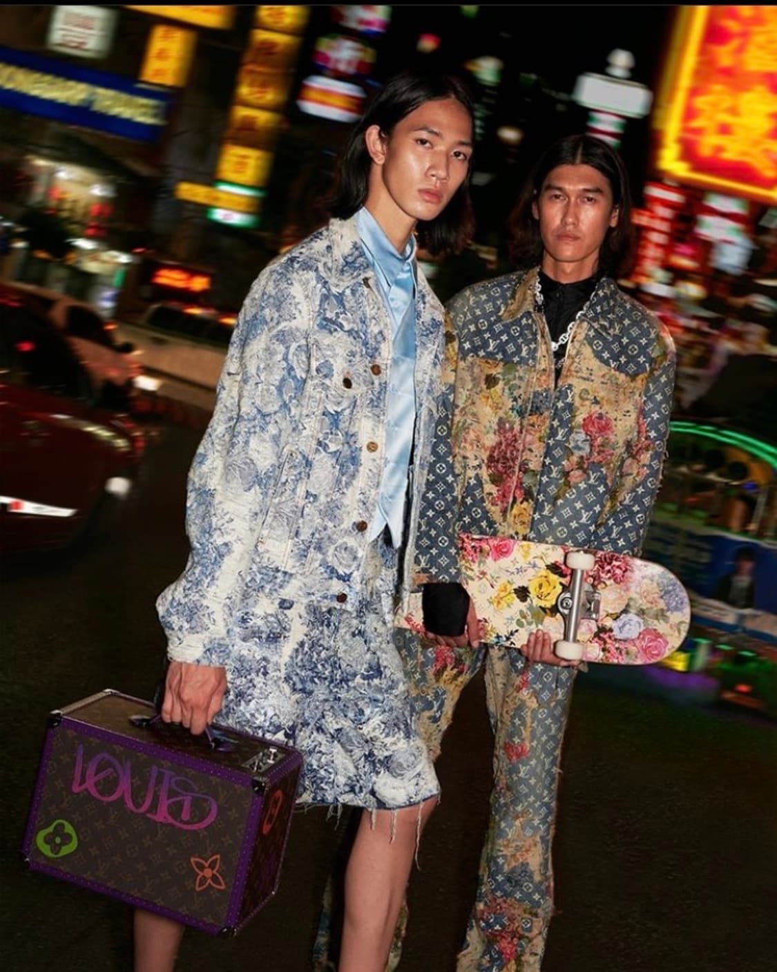 루이비통 태피스트리 플로랄 데님자켓 상품이미지4