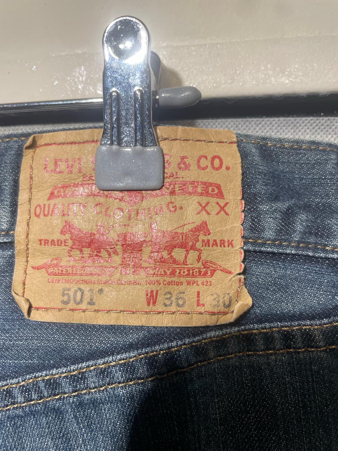 리바이스 청바지 36 기장107  상품이미지4