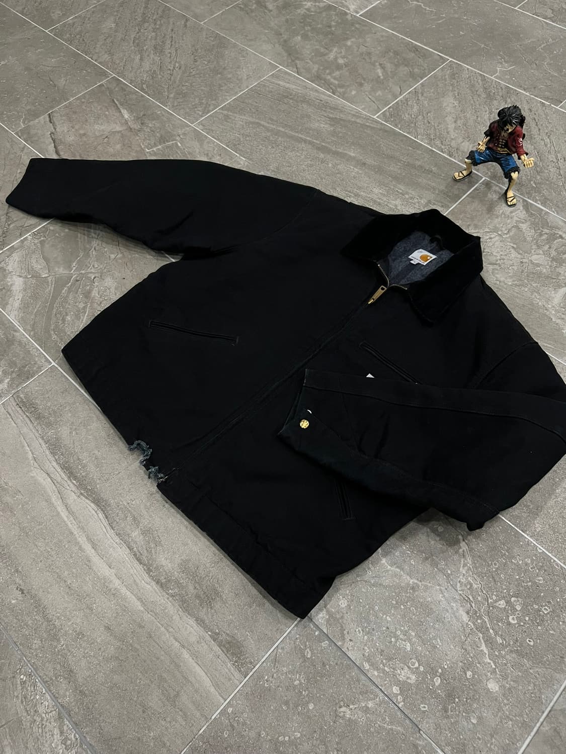 (XL)칼하트 디트로이트 자켓 J001 BLK 블랙 상품이미지9
