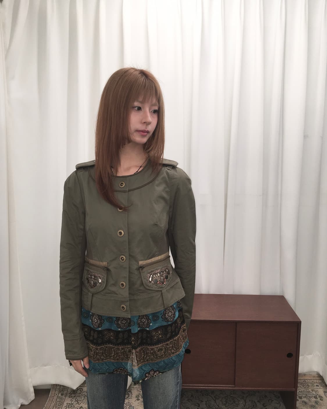 카키 자켓 상품이미지2