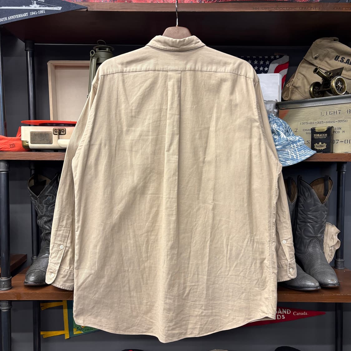 90s 폴로 랄프로렌 블레이크 루즈핏 버튼다운 코튼셔츠 N747 상품이미지2