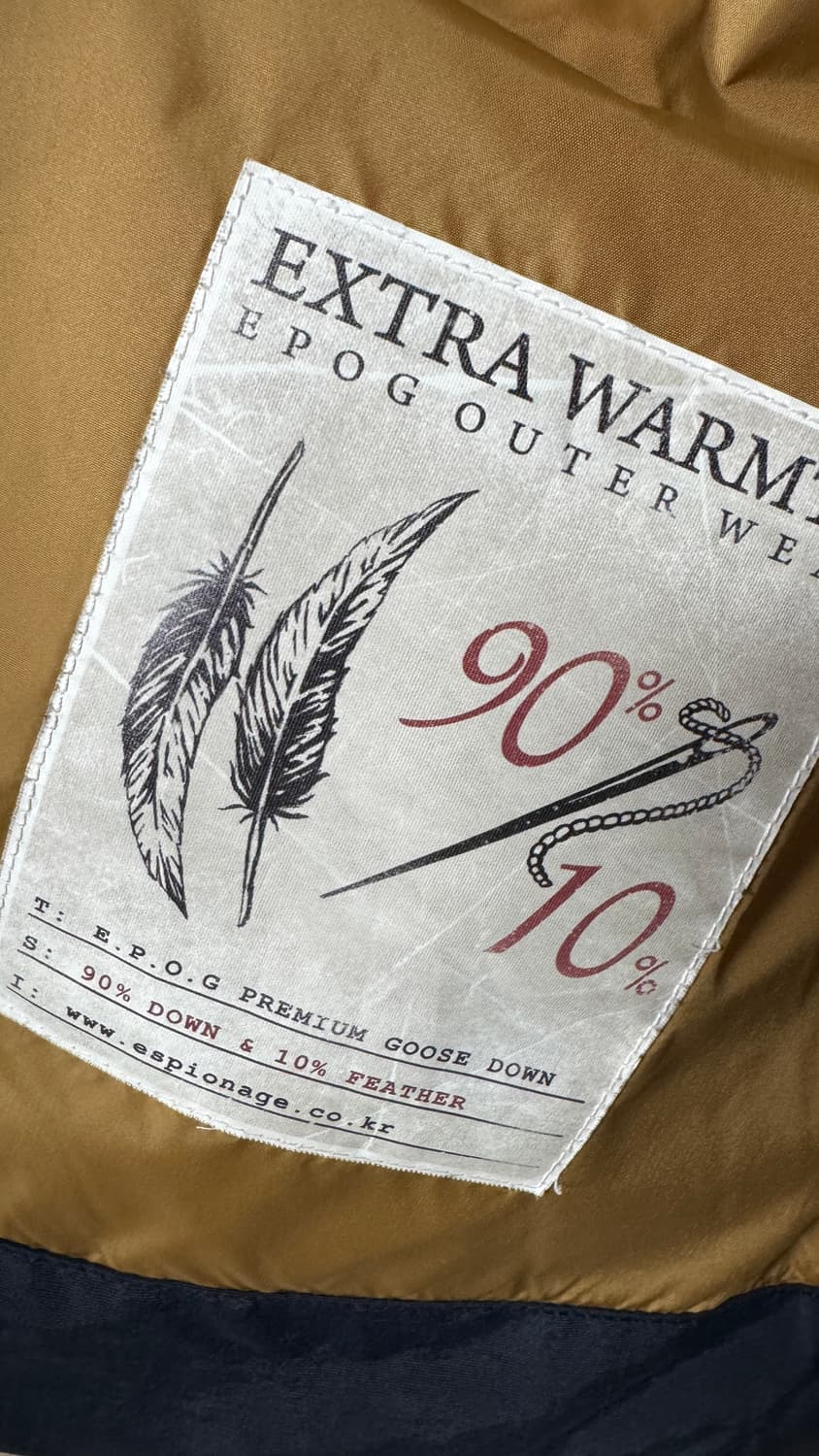 에스피오나지 (Espionage) 패딩 조끼 상품이미지6