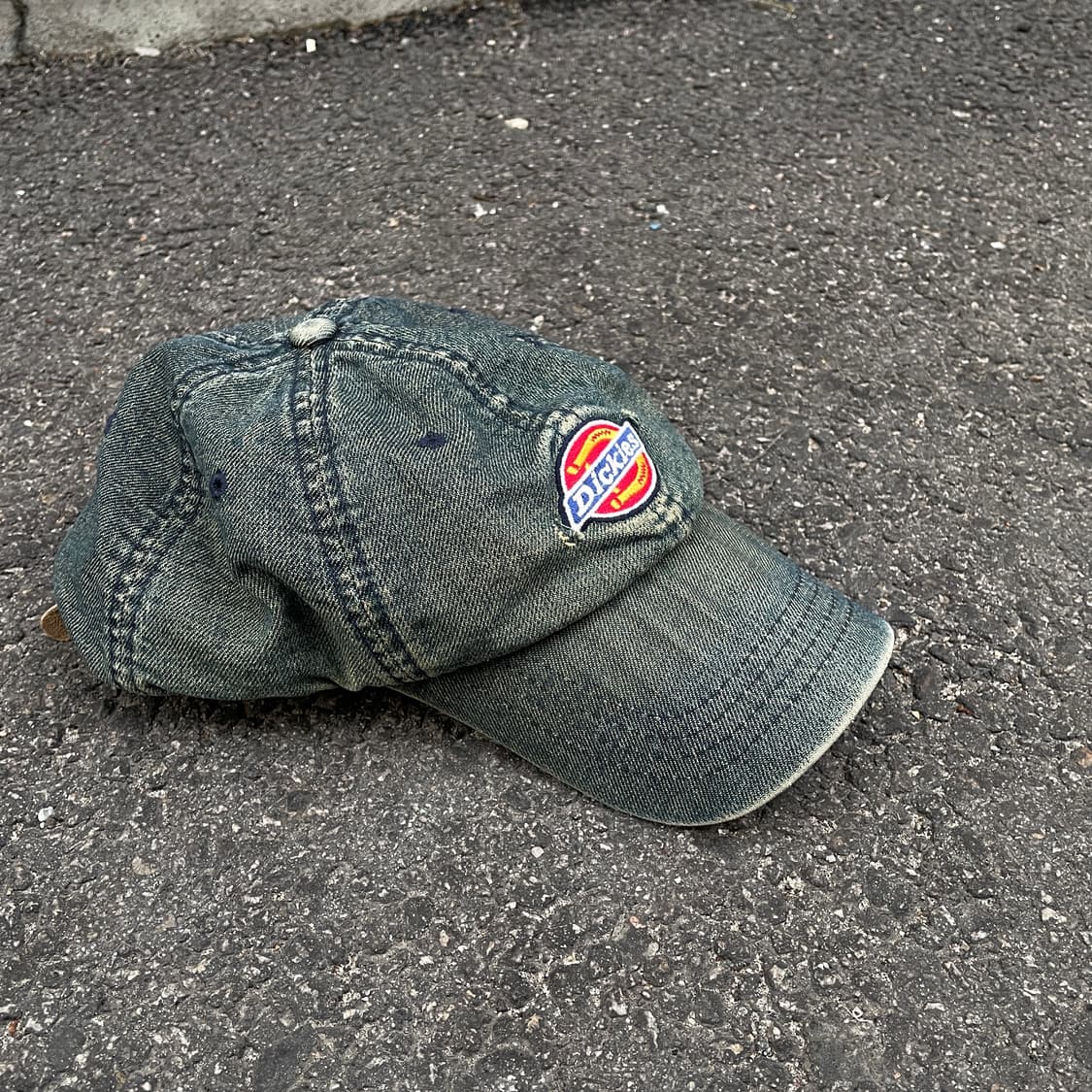 90s 디키즈 흑청 볼캡 올드스쿨 모자 os 상품이미지2