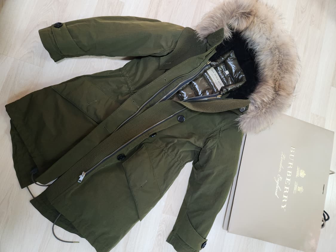 버버리 burberry Ramsford 3 in 1 라쿤퍼 다운 야상 상품이미지6