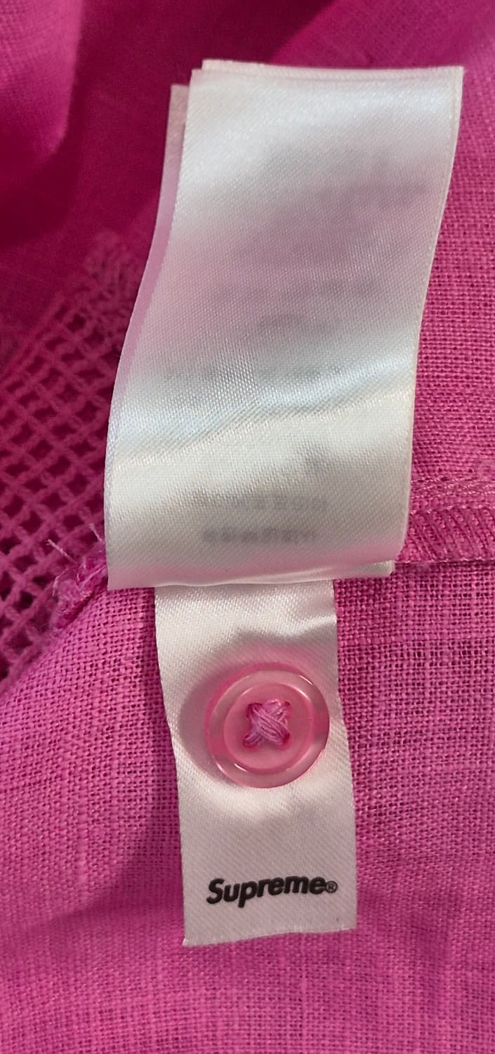 Supreme
Mesh Panel Linen Shirt Pink (L) 상품이미지8