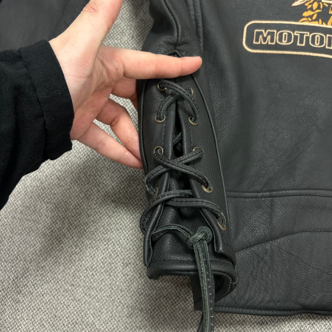 MOTO GP 할리데이비슨 소가죽 레더자켓(L) 상품이미지3