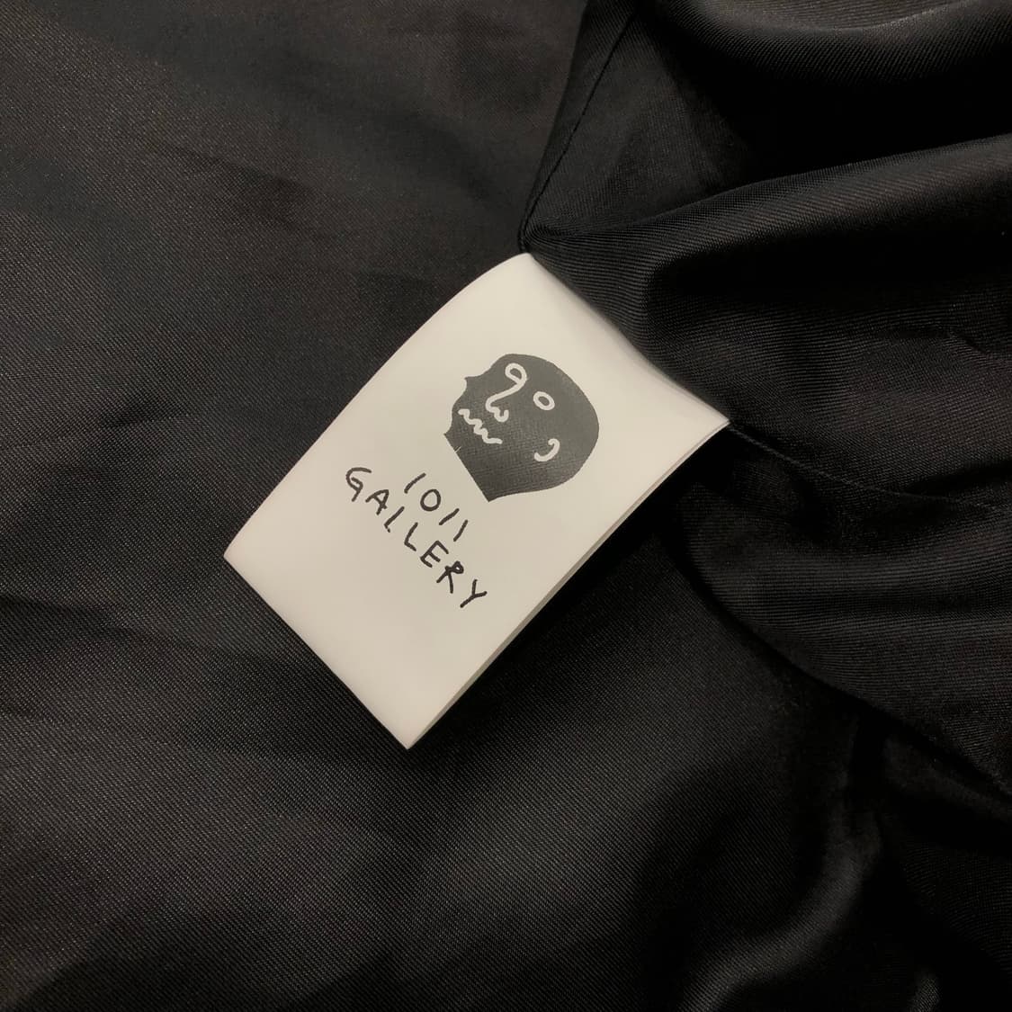 1011갤러리 자수 로고 레더 투웨이 집업 자켓 상품이미지7