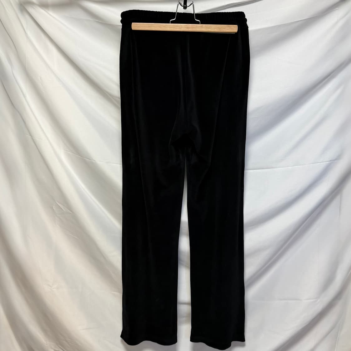 [S+급/S] 셀린느 트리오페 벨벳 트랙 자켓 집업 셋업 블랙 상품이미지8