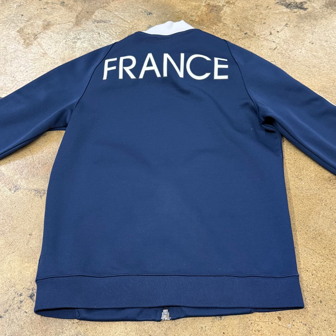 [정품/S] 나이키 프랑스 축구 국가대표팀 트랙탑 네이비 b10 상품이미지4