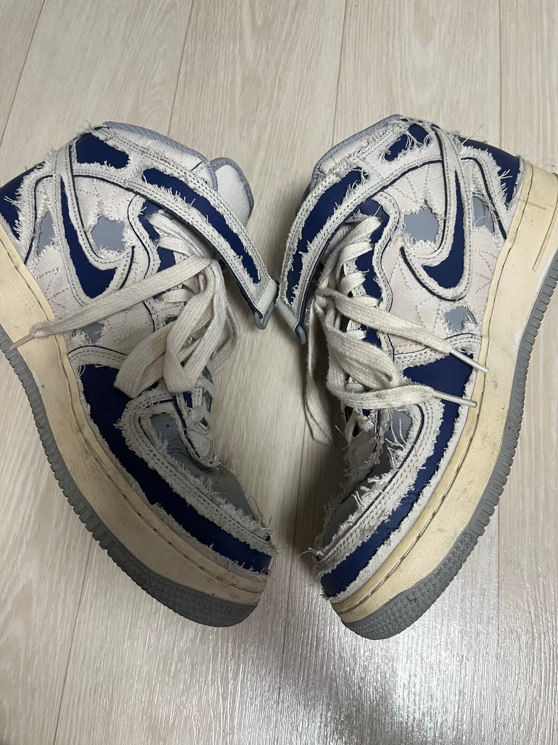 나이키 에어포스 1 미드 '07 펄 화이트 상품이미지4