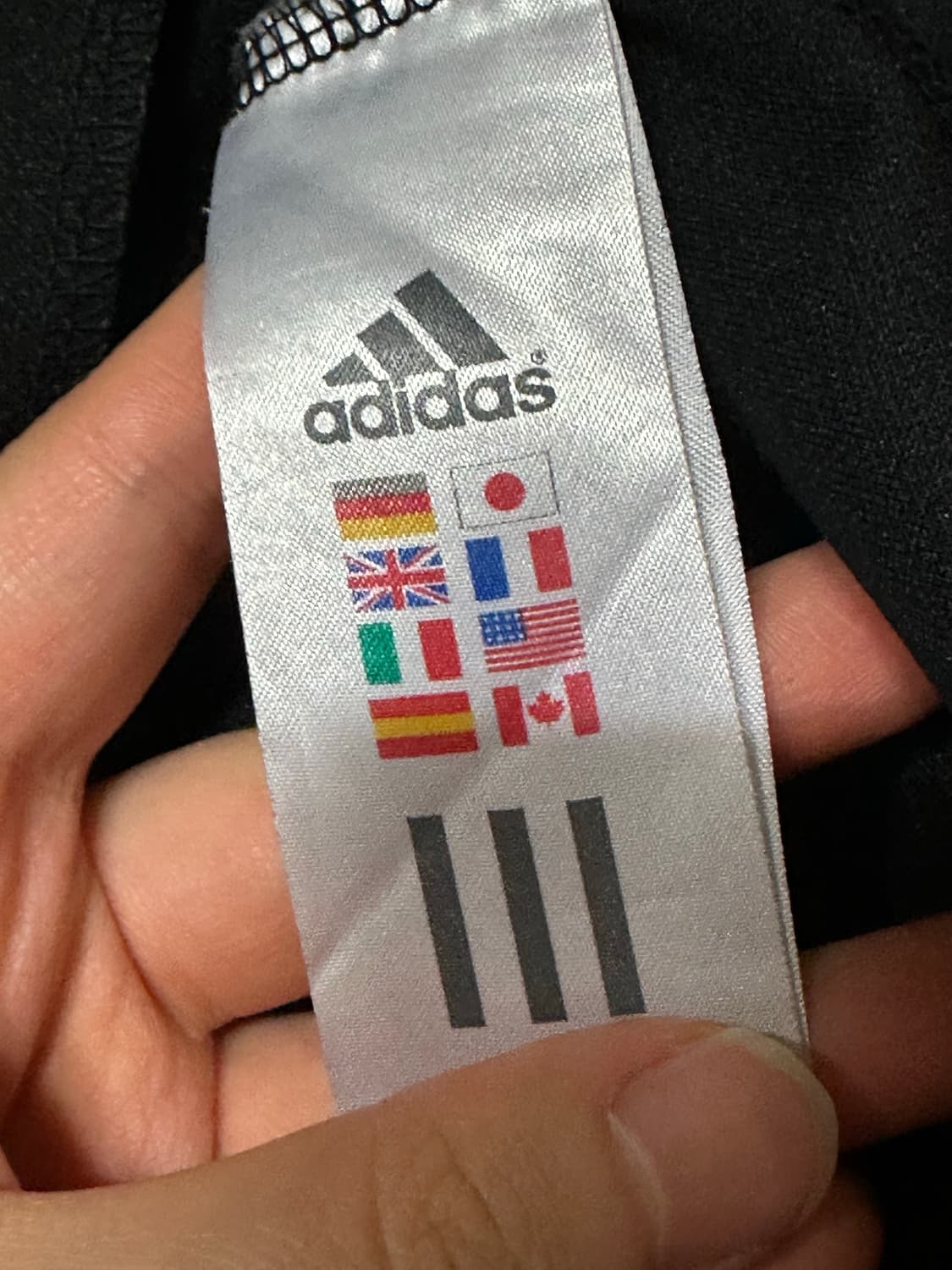 아디다스져지 아디다스 삼선 트랙탑 검골 아디다스 블랙 골드 집업 올드스쿨 상품이미지6