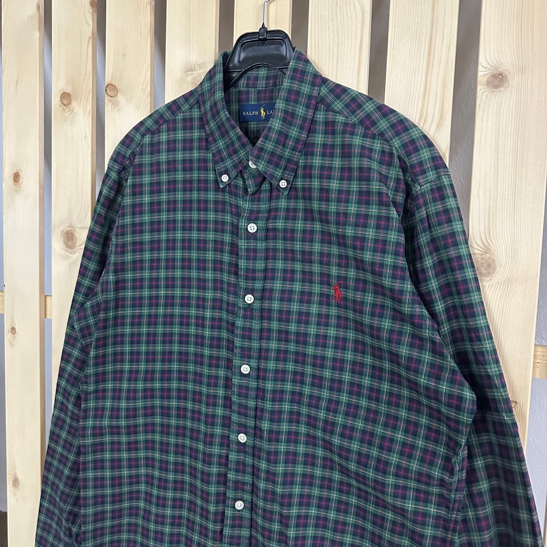 (M) 폴로 랄프로렌 체크셔츠 상품이미지5