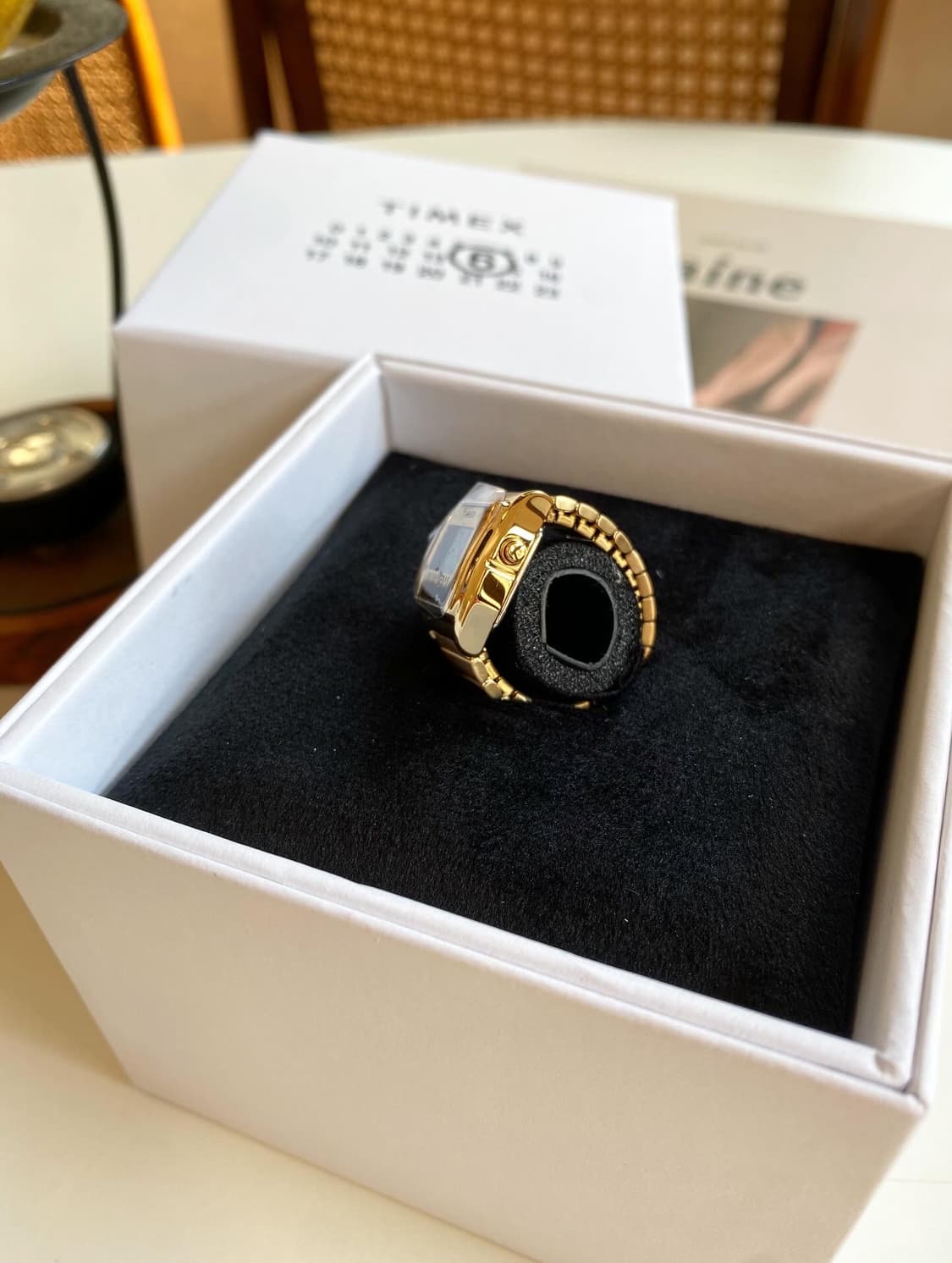 [S-M,M-L] 타이맥스 x MM6 메종 마르지엘라 T80 링 워치 상품이미지8