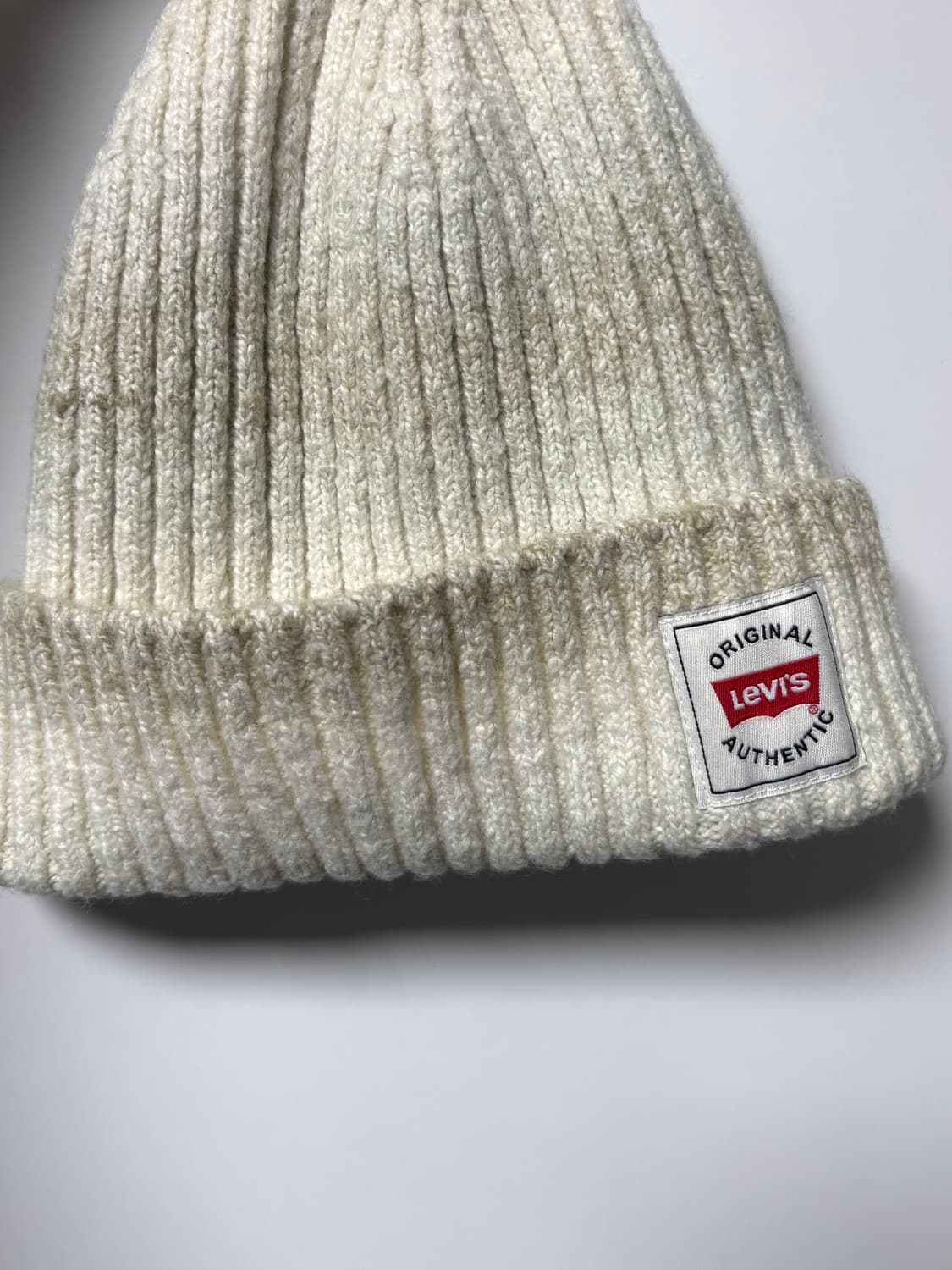 리바이스 Levis 아이보리 비니 상품이미지5