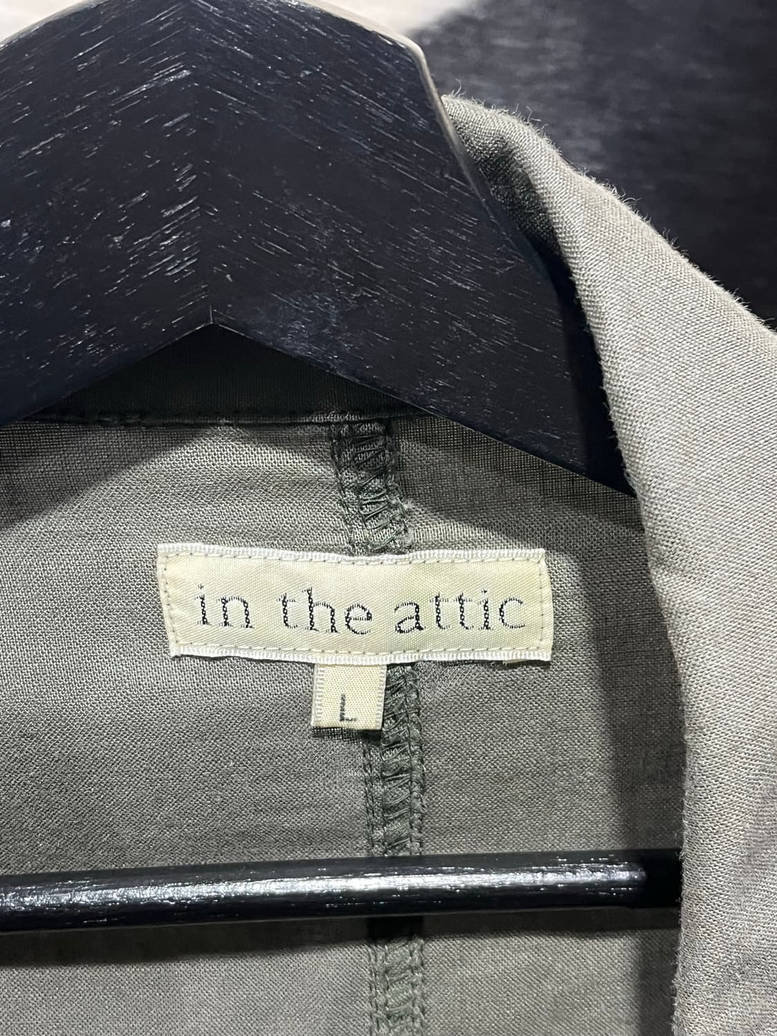 인더아틱 6부 바이커 자켓 상품이미지5