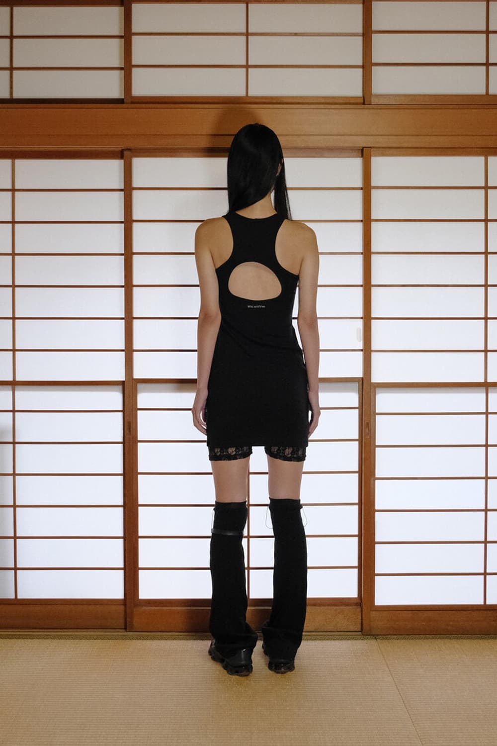 Back hole tank top dress 001 상품이미지2