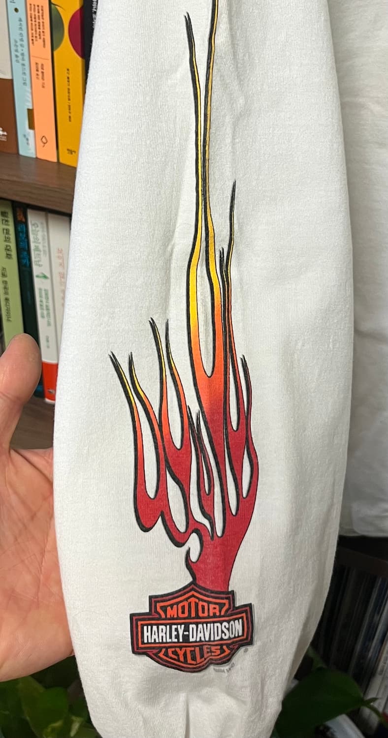 [XL] 00s USA 빈티지 할리데이비슨 롱슬리브 상품이미지4