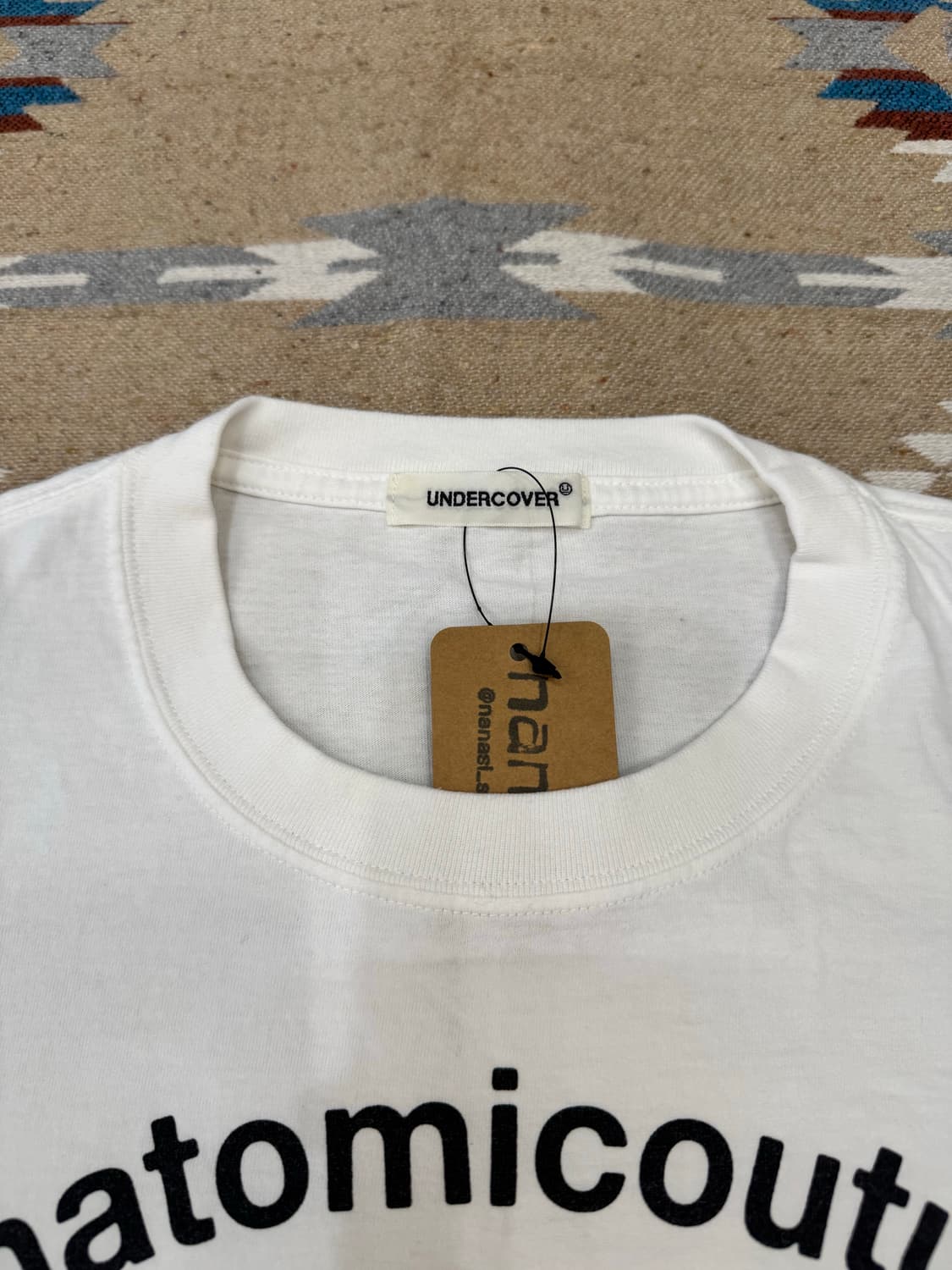 [2] 언더커버 Anatomicouture 티셔츠 화이트  상품이미지2