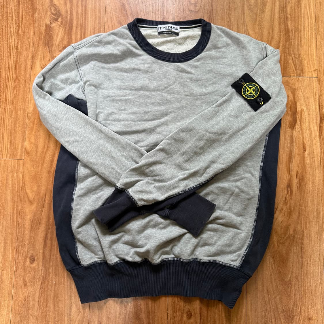 90S 스톤아일랜드 아카이브 가먼트다잉 맨투맨 상품이미지1