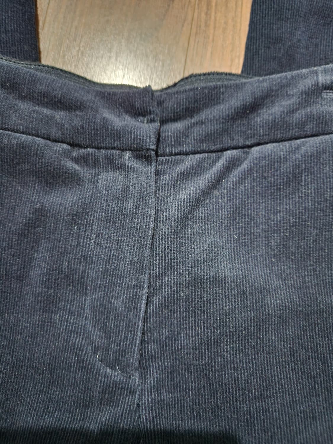 폴앤조 잔골덴 바지 XS 네이비 상품이미지3