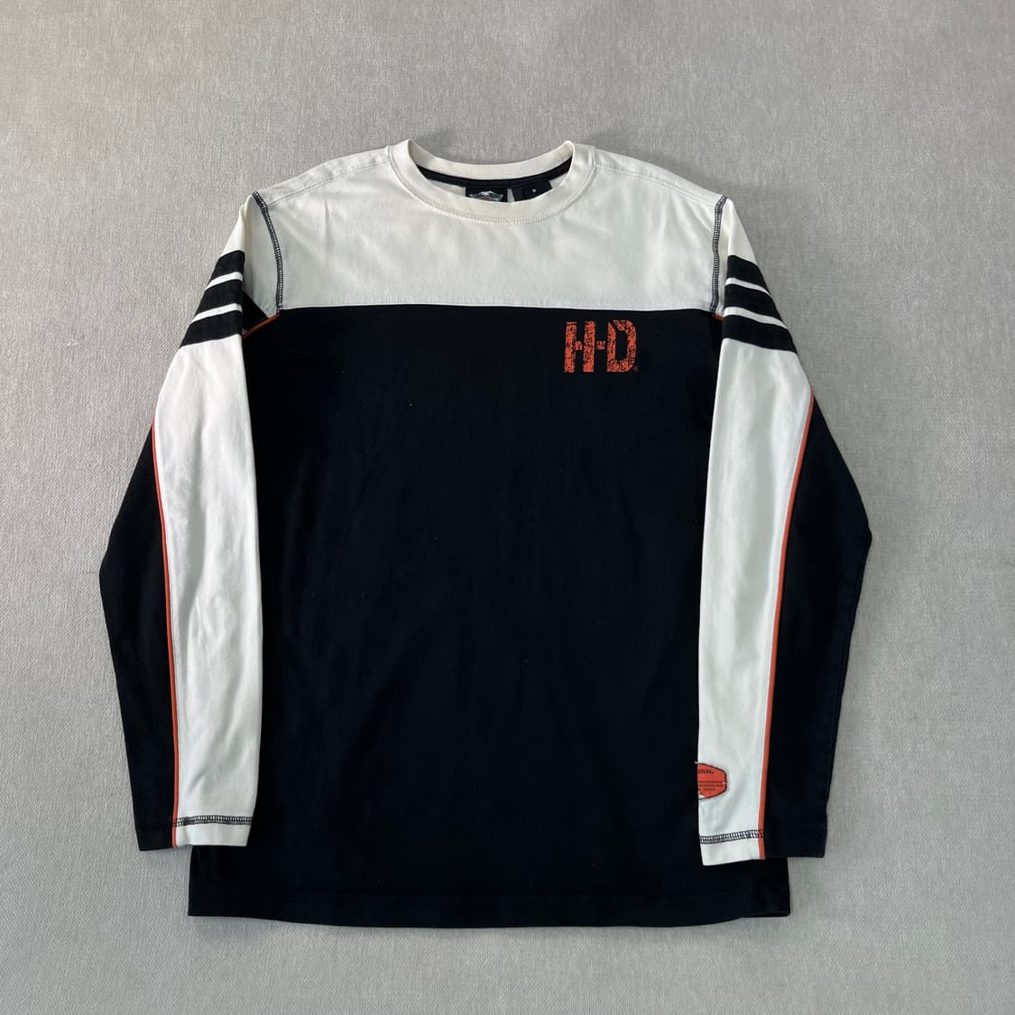 100 할리데이비슨 빈티지 프린팅 롱슬리브 티셔츠 상품이미지2