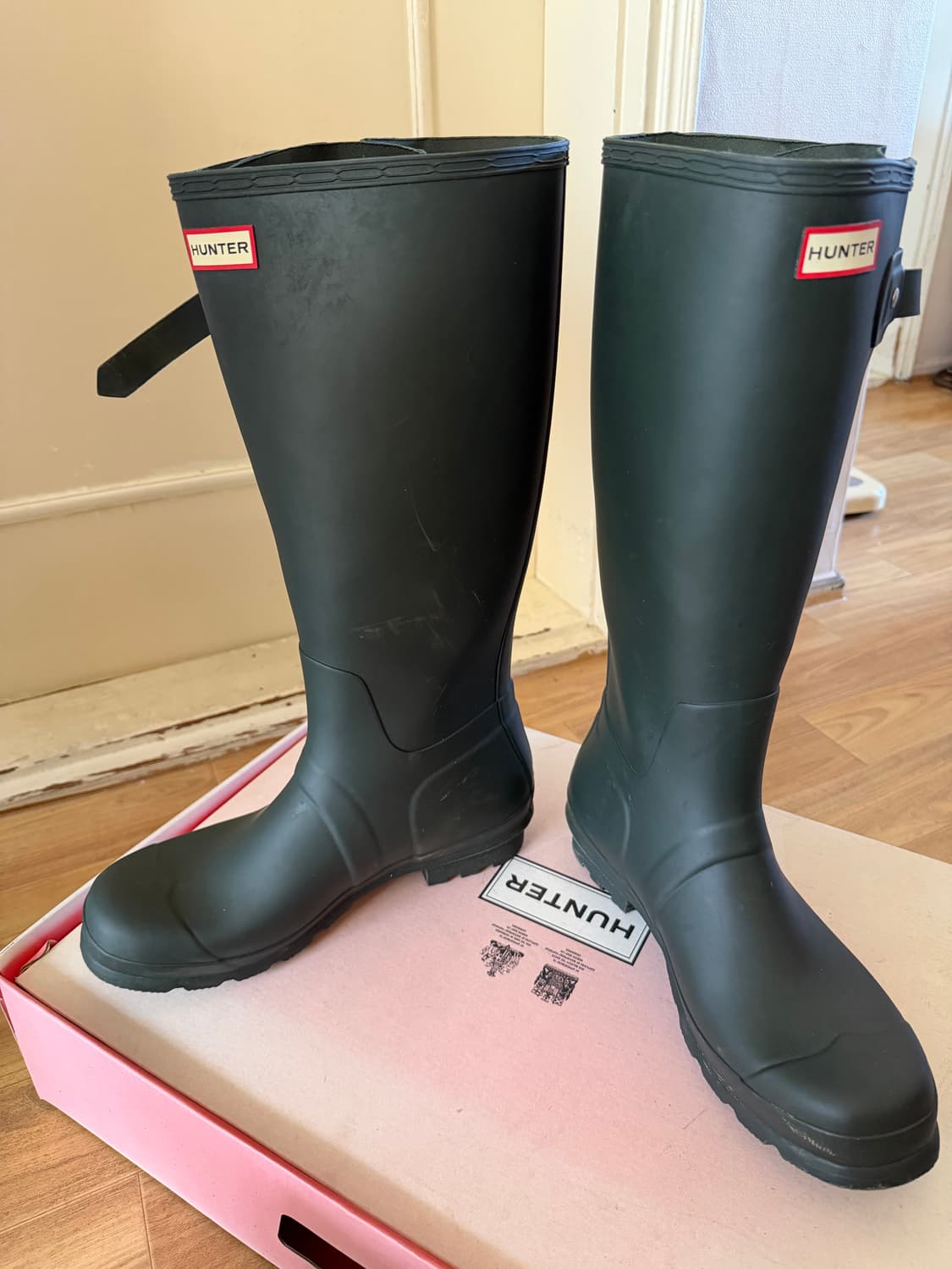 헌터 레인부츠 올리브 290 상품이미지3