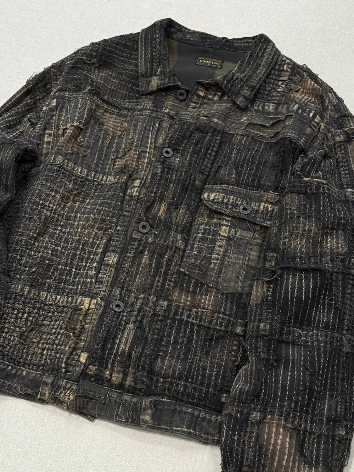 (홀드중) 캐피탈 24ss 티코어 보로 자켓 (초판) 상품이미지6