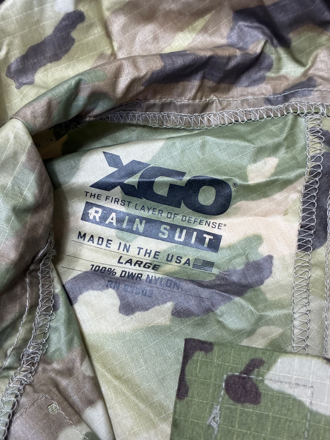 미군 레인수트 (105)투피스 세트 데드스탁 (상의, 하의) 우의 우비  상품이미지3