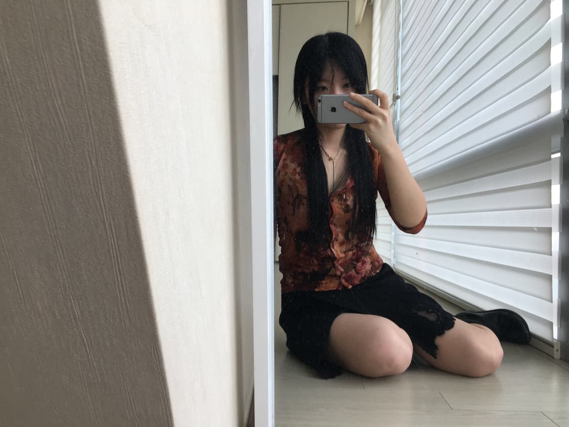 Vintage flower cardigan 상품이미지4