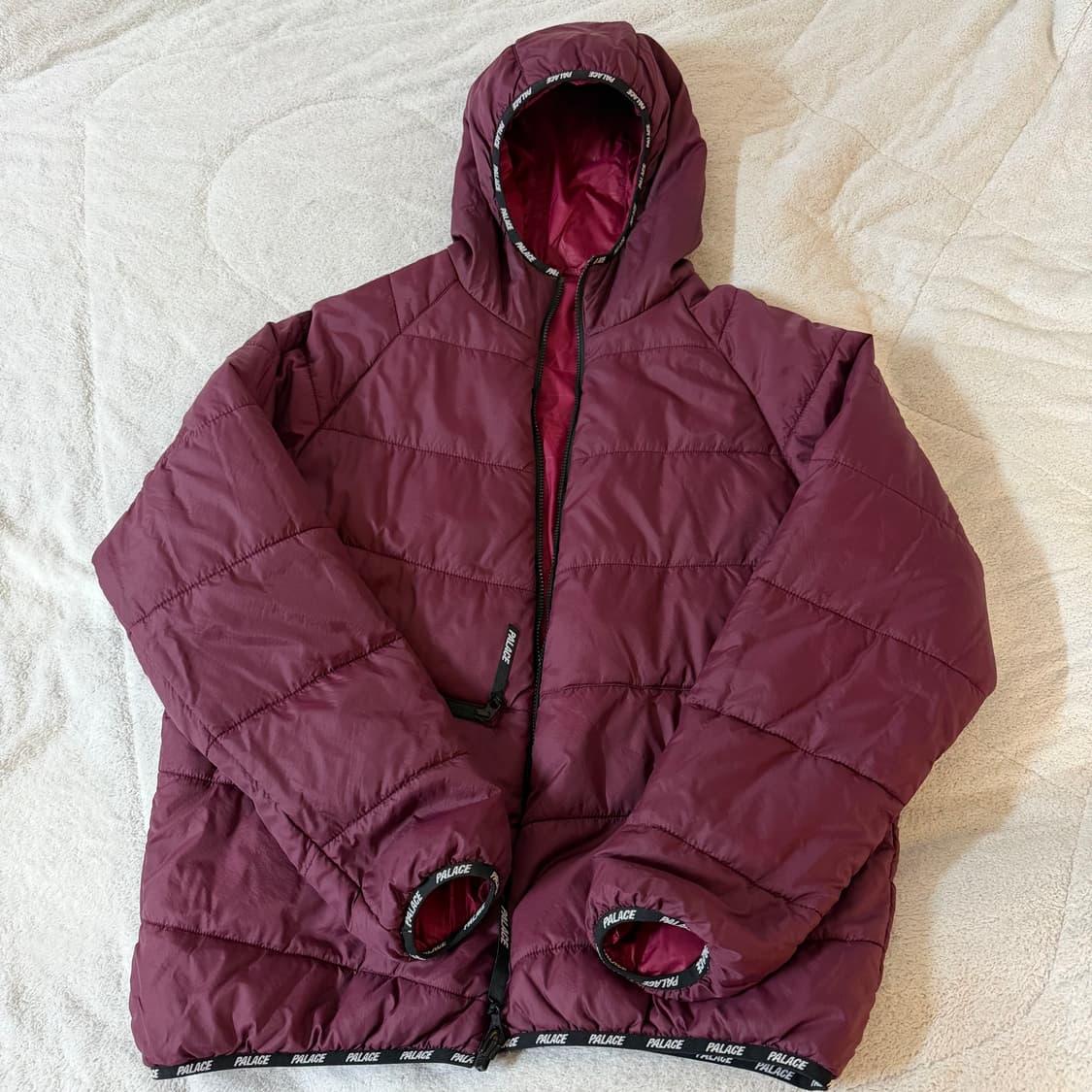 [XL] 팔라스 3M 신슐레이트 리버시블 패킹 자켓 버건디 상품이미지3