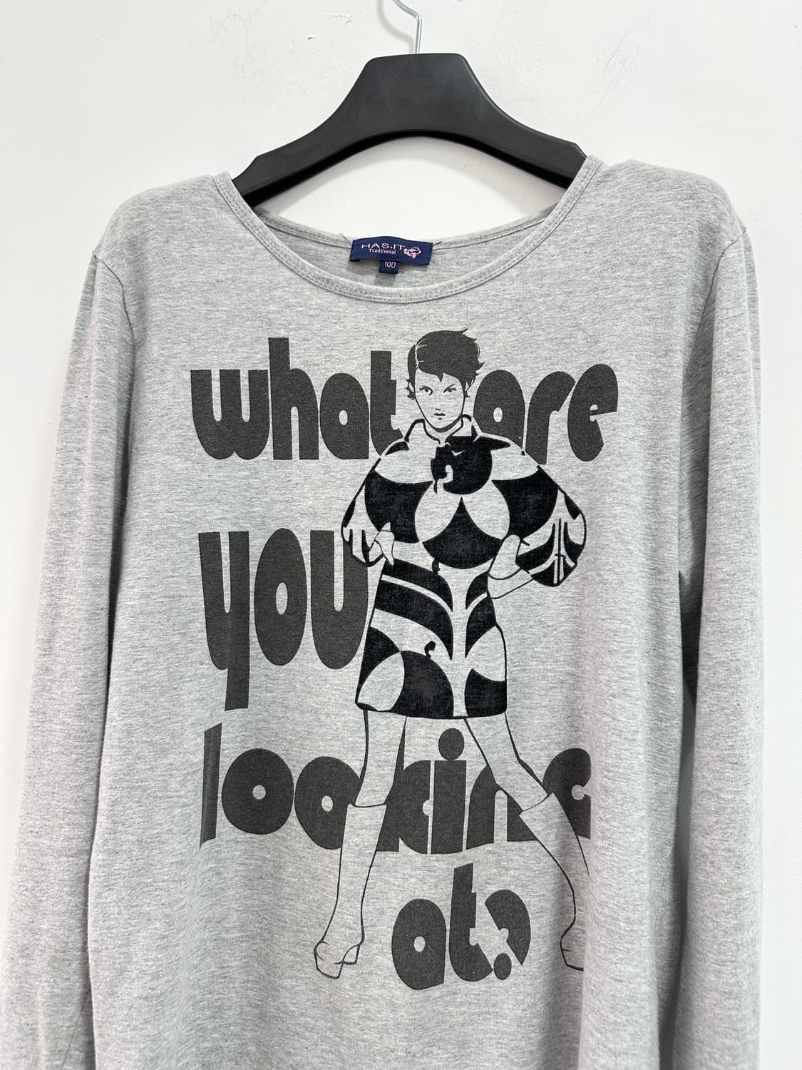 Has it y2k lettering sleeve 상품이미지2