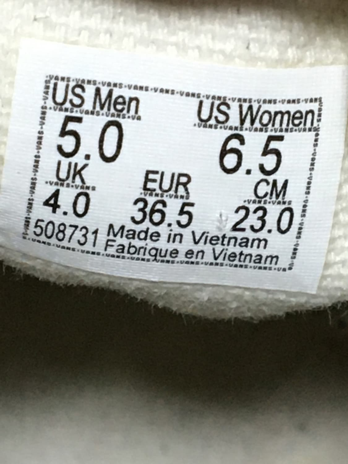 [230mm] 반스 어센틱 베이지 Vans 상품이미지8