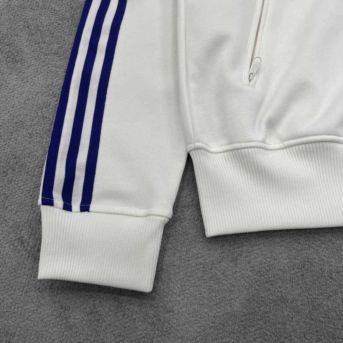 115 아디다스 대장 화이트 퍼플 파이어버드 후드 트랙탑 상품이미지4