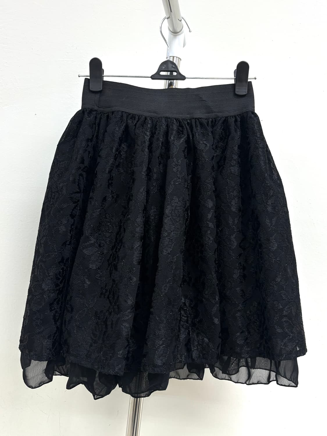 빈티지 블랙 샤 스커트 상품이미지7
