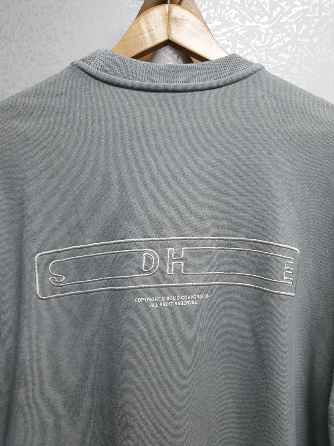 [21년/48/정품] 솔리드옴므 맨투맨 상품이미지9