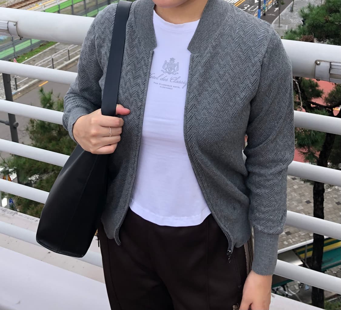 히스테릭글래머 프린팅 니트가디건 상품이미지3