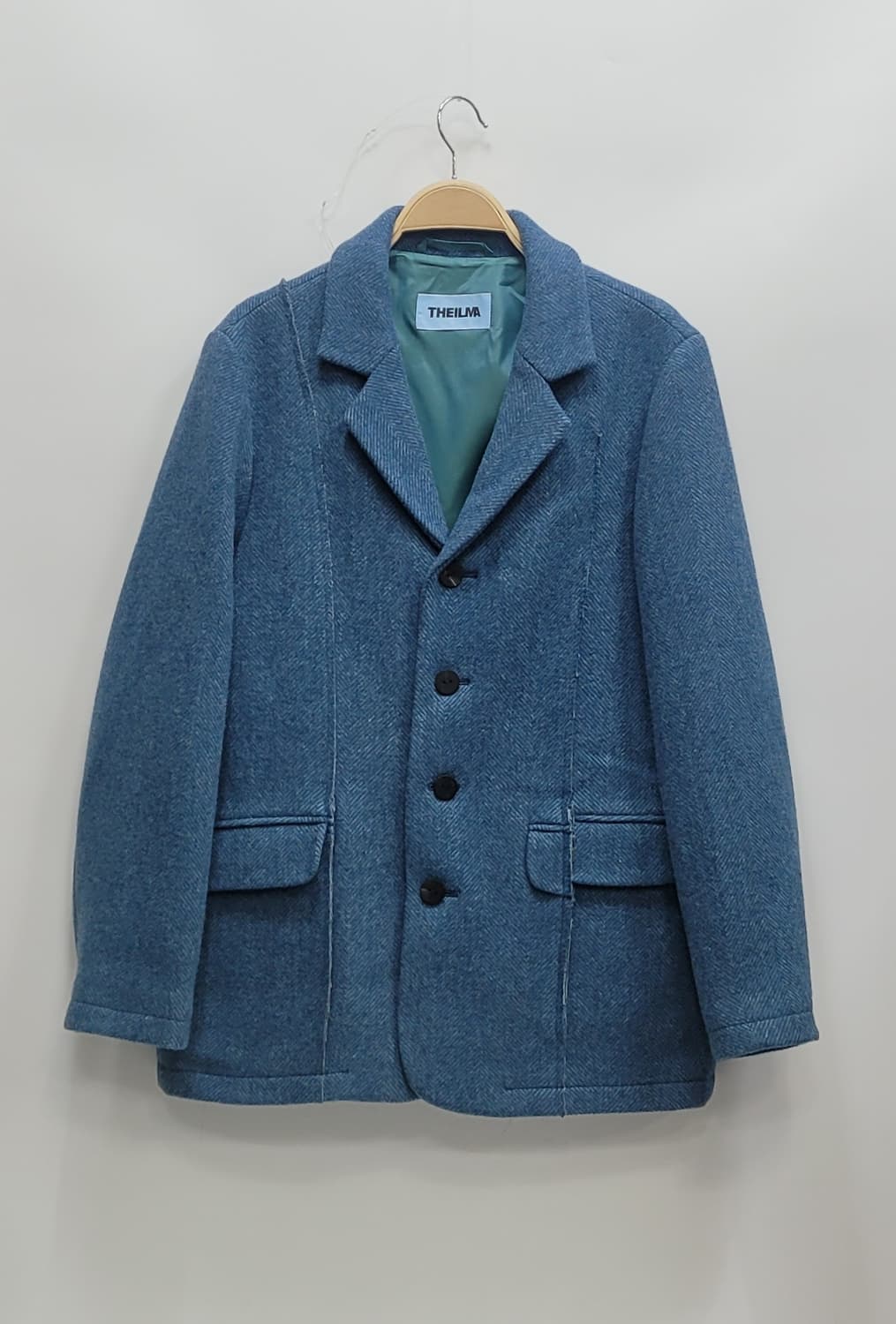 (새상품급) THE ILMA 더일마 헤링본 울 자켓 / 여 FREE
 상품이미지1