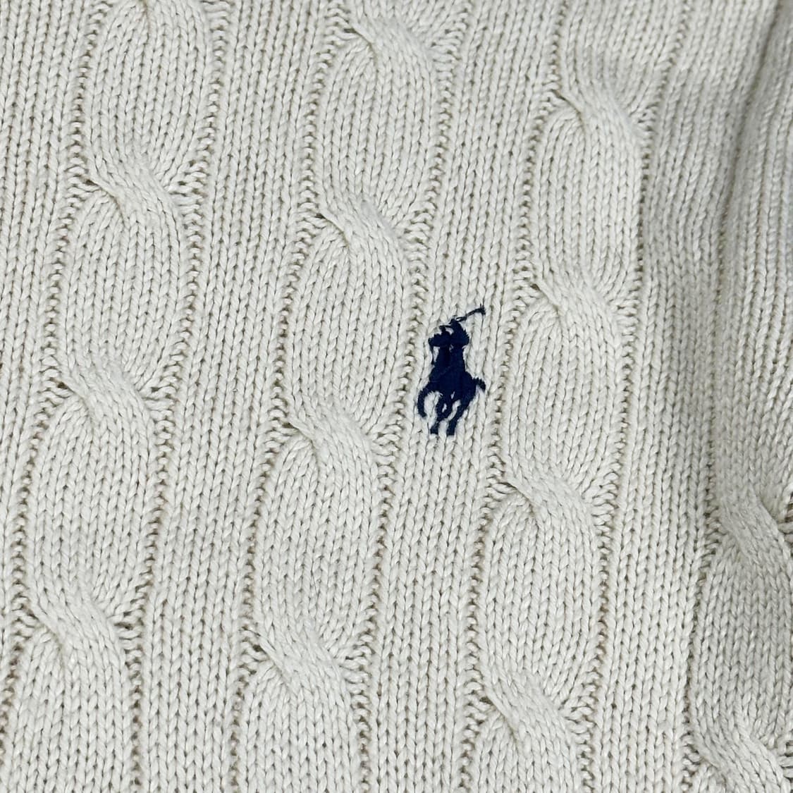 폴로 랄프로렌 포니 캐시미어 아이보리 니트 (S) 상품이미지3