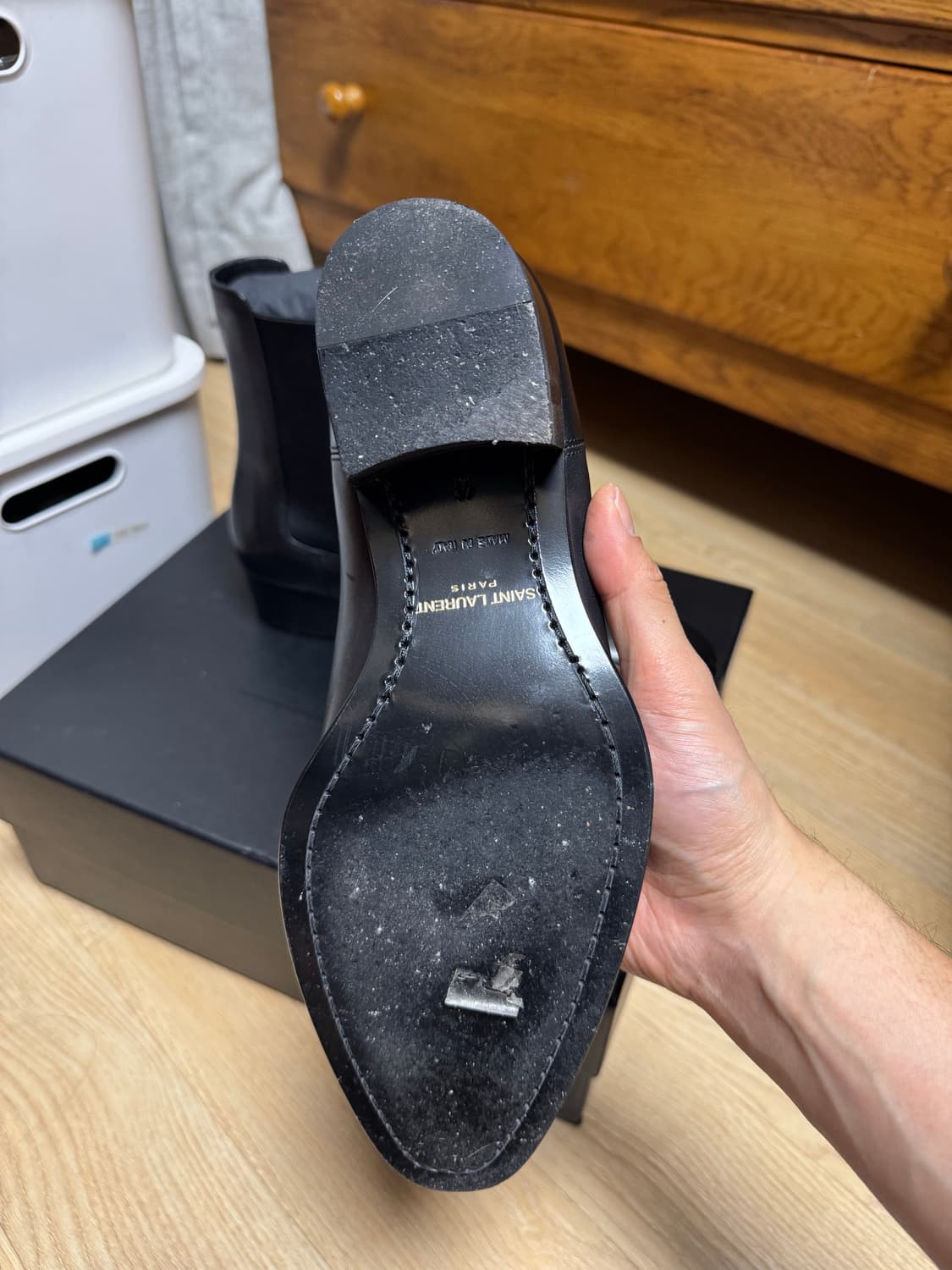 생로랑 에디40 첼시부츠 41 상품이미지3