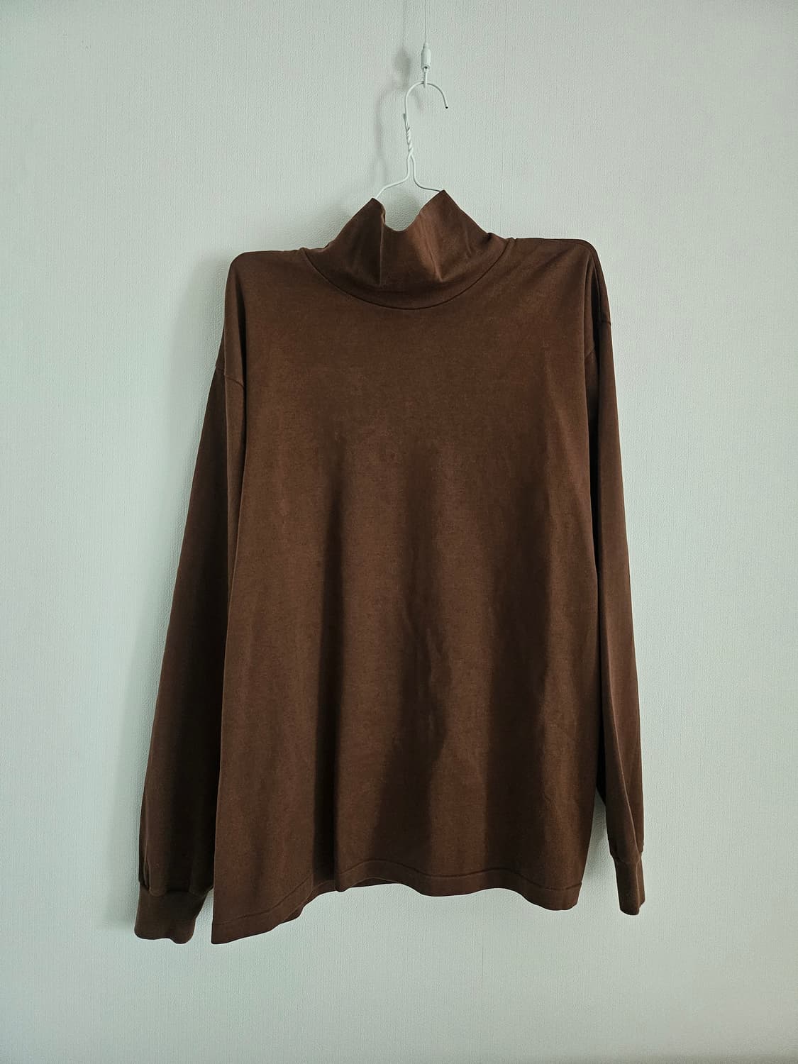 오라리 auralee 하이넥 롱슬리브 상품이미지1