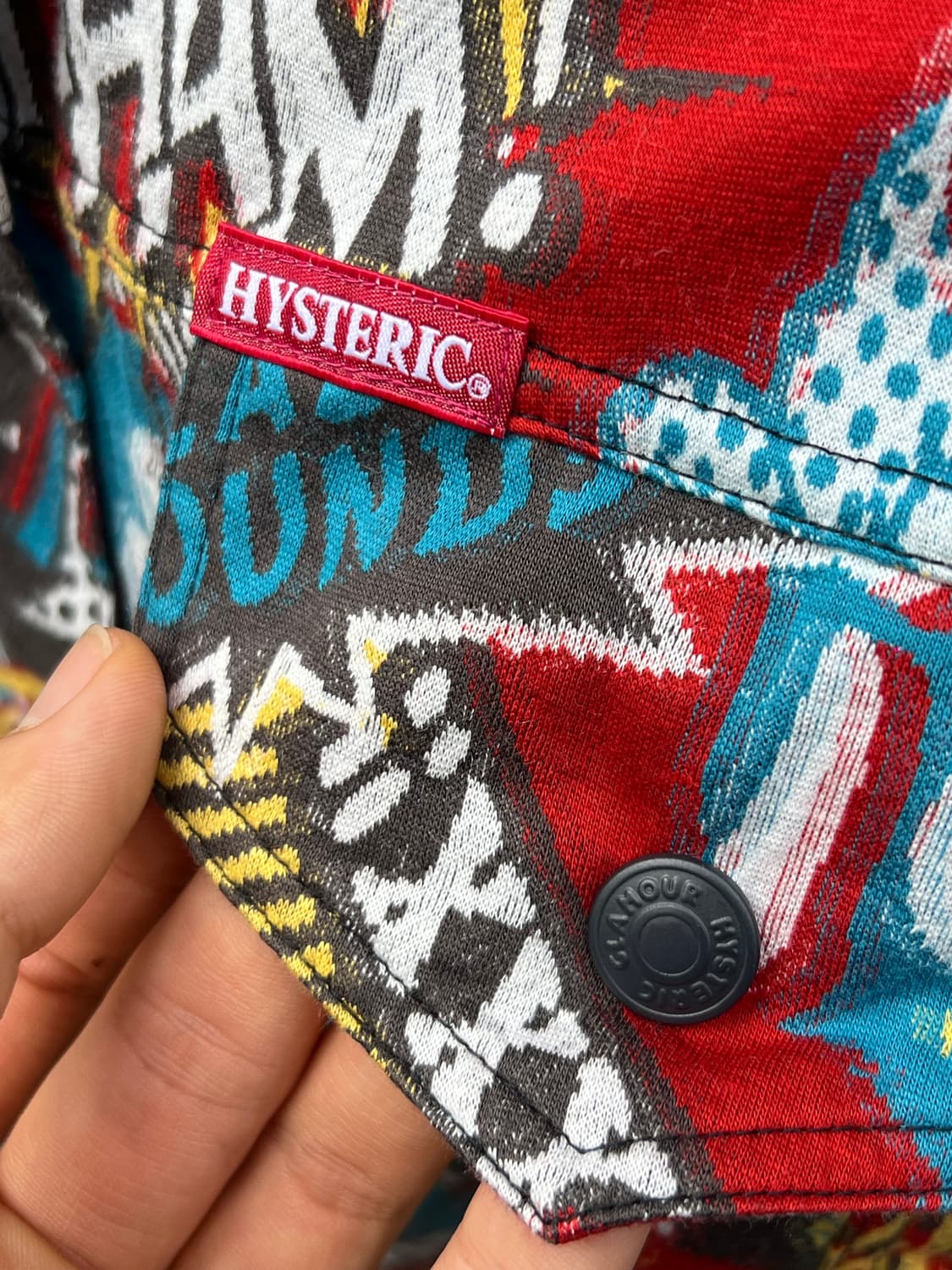 Hysteric Glamour Cartoon Trucker Jacket 상품이미지3