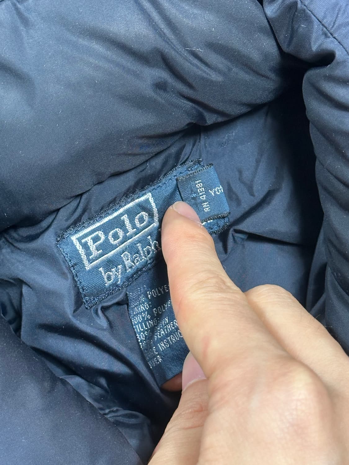 폴로랄프로렌 패딩 M 상품이미지6