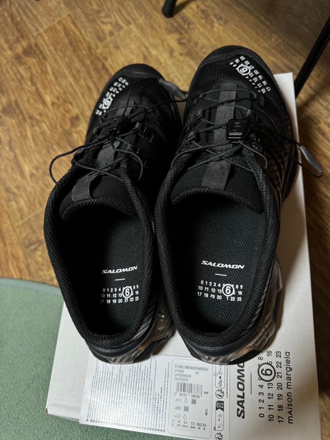 살로몬 마르지엘라 뮬 xt-4 블랙 265 상품이미지3